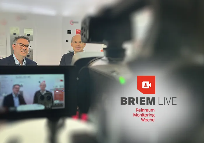 BRIEM LIVE - Reinraum-Monitoring-Woche